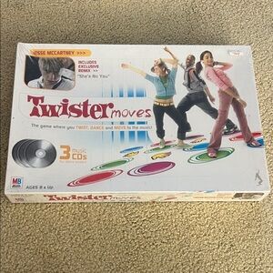 Twister Moves Game with Music CDs